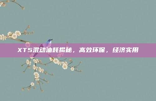 XT5混动油耗揭秘,高效环保,经济实用