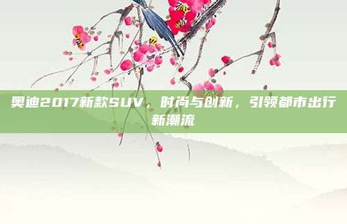 奥迪2017新款SUV,时尚与创新,引领都市出行新潮流