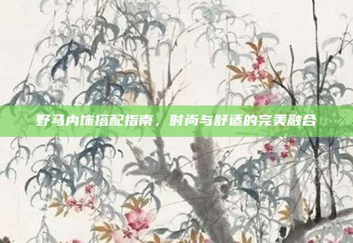 野马内饰搭配指南,时尚与舒适的完美融合