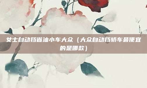 女士自动挡省油小车大众（大众自动挡轿车最便宜的是哪款）