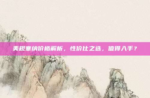 美规塞纳价格解析，性价比之选，值得入手？