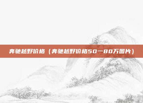 奔驰越野价格（奔驰越野价格50一80万图片）