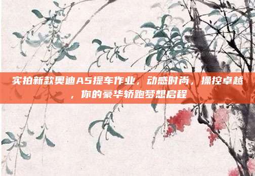 实拍新款奥迪A5提车作业,动感时尚,操控卓越,你的豪华轿跑梦想启程