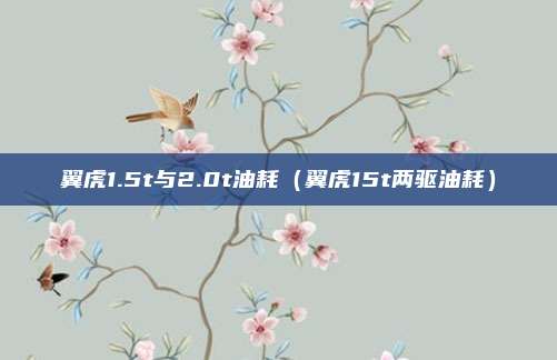 翼虎1.5t与2.0t油耗（翼虎15t两驱油耗）