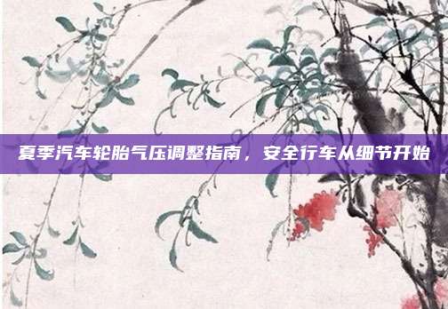 夏季汽车轮胎气压调整指南,安全行车从细节开始