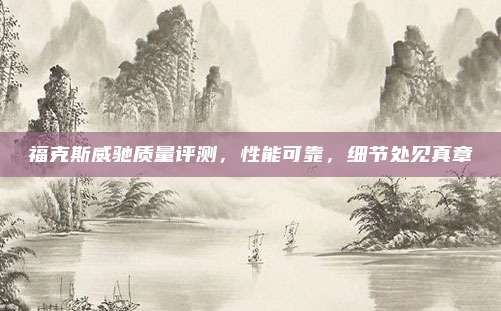 福克斯威驰质量评测,性能可靠,细节处见真章