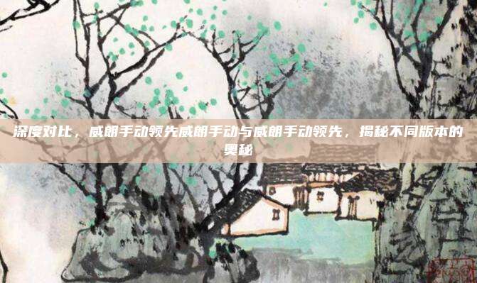 深度对比,威朗手动领先威朗手动与威朗手动领先,揭秘不同版本的奥秘