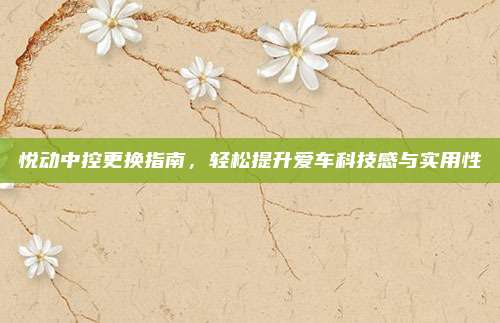 悦动中控更换指南,轻松提升爱车科技感与实用性