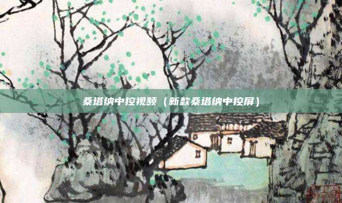 桑塔纳中控视频（新款桑塔纳中控屏）