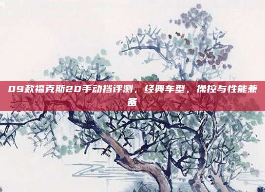 09款福克斯20手动挡评测,经典车型,操控与性能兼备