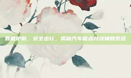 智能护航,安全出行,揭秘汽车盲点并线辅助系统