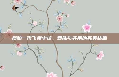 揭秘一代飞度中控,智能与实用的完美结合
