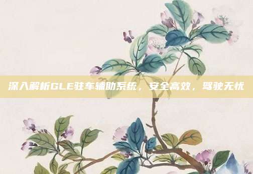 深入解析GLE驻车辅助系统,安全高效,驾驶无忧