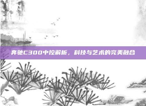 奔驰C300中控解析,科技与艺术的完美融合