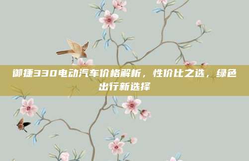 御捷330电动汽车价格解析,性价比之选,绿色出行新选择
