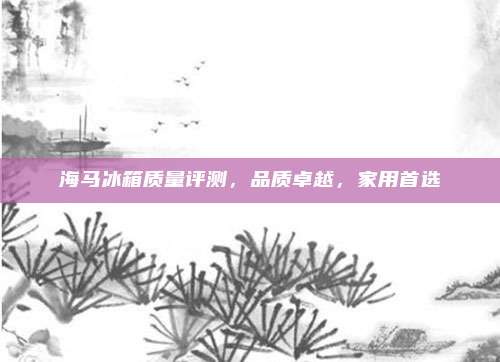 海马冰箱质量评测，品质卓越，家用首选