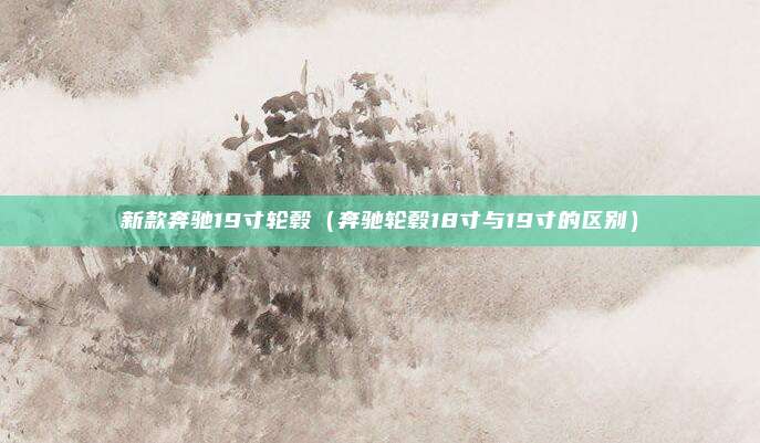 新款奔驰19寸轮毂（奔驰轮毂18寸与19寸的区别）