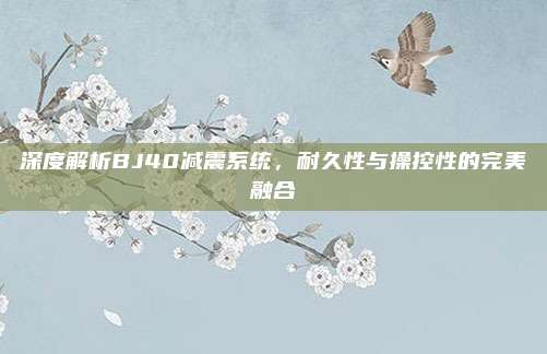 深度解析BJ40减震系统,耐久性与操控性的完美融合