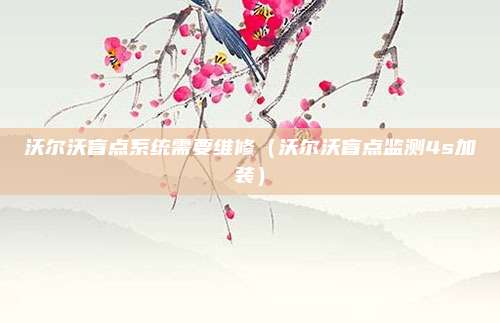 沃尔沃盲点系统需要维修（沃尔沃盲点监测4s加装）