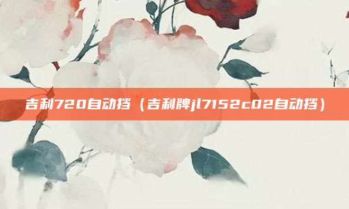 吉利720自动挡（吉利牌jl7152c02自动挡）
