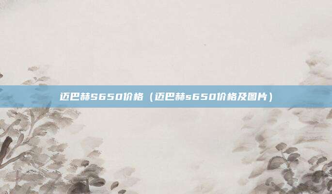 迈巴赫S650价格（迈巴赫s650价格及图片）