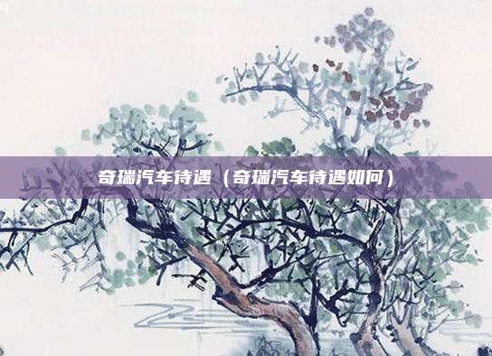奇瑞汽车待遇（奇瑞汽车待遇如何）