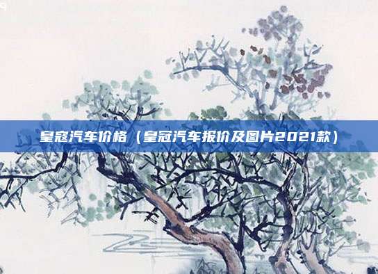 皇寇汽车价格（皇冠汽车报价及图片2021款）
