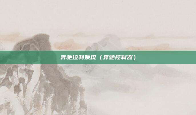 奔驰控制系统（奔驰控制器）