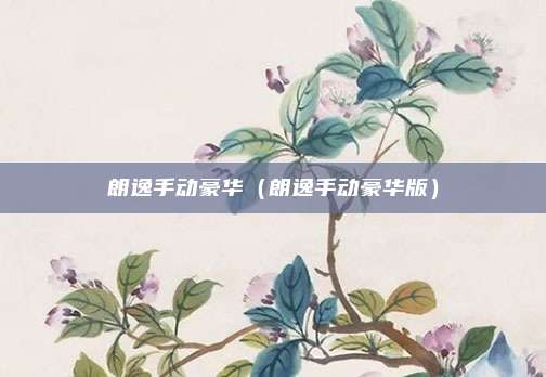 朗逸手动豪华（朗逸手动豪华版）