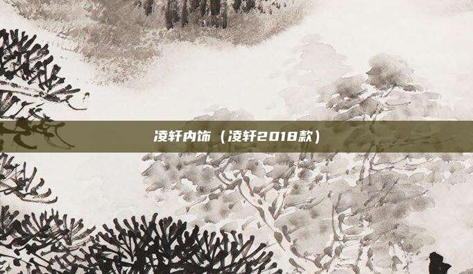 凌轩内饰（凌轩2018款）