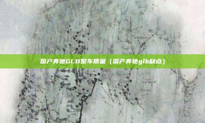 国产奔驰GLB整车质量（国产奔驰glb缺点）