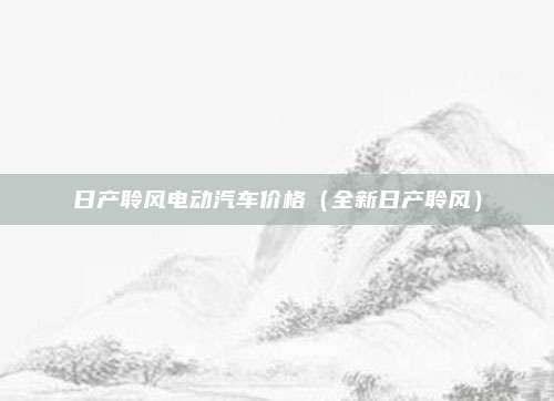 日产聆风电动汽车价格（全新日产聆风）