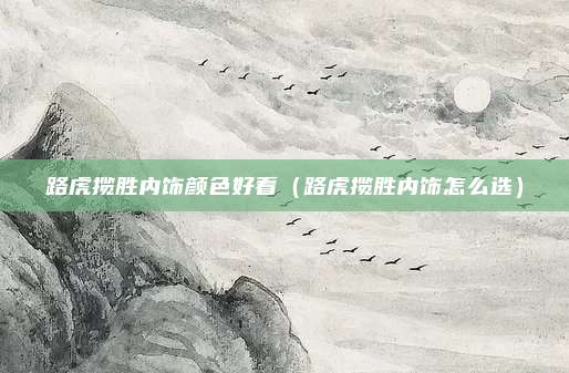 路虎揽胜内饰颜色好看（路虎揽胜内饰怎么选）