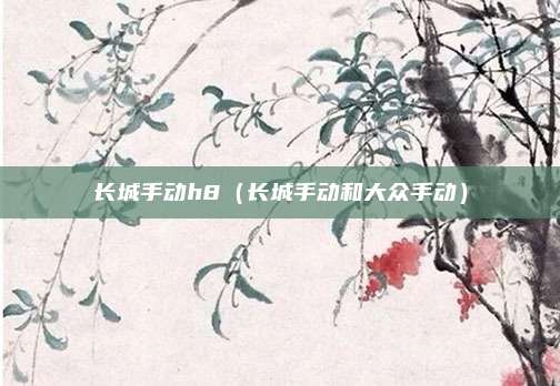 长城手动h8（长城手动和大众手动）