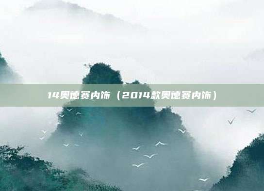 14奥德赛内饰（2014款奥德赛内饰）