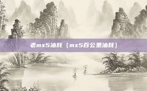 老mx5油耗(mx5百公里油耗)