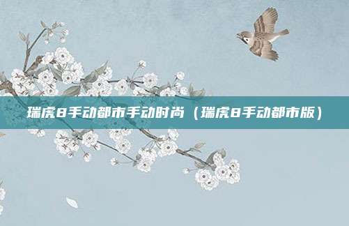 瑞虎8手动都市手动时尚(瑞虎8手动都市版)