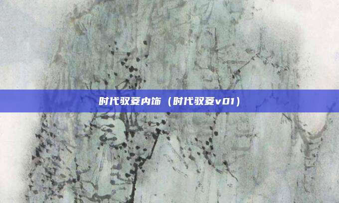时代驭菱内饰（时代驭菱v01）