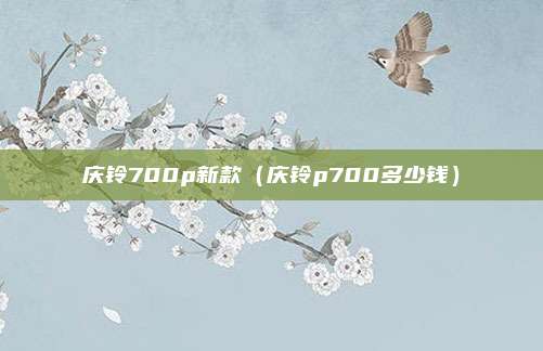 庆铃700p新款(庆铃p700多少钱)