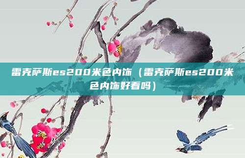 雷克萨斯es200米色内饰（雷克萨斯es200米色内饰好看吗）