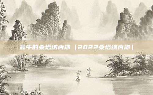 最牛的桑塔纳内饰(2022桑塔纳内饰)
