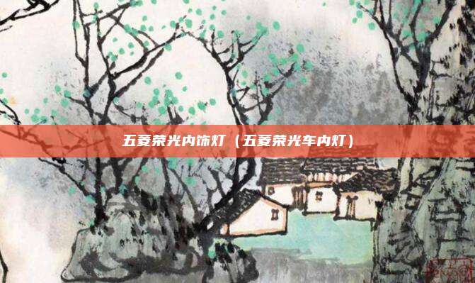五菱荣光内饰灯（五菱荣光车内灯）