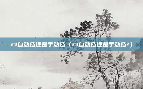 c1自动挡还是手动挡（c1自动挡还是手动挡?）