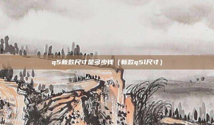 q5新款尺寸是多少钱（新款q5l尺寸）