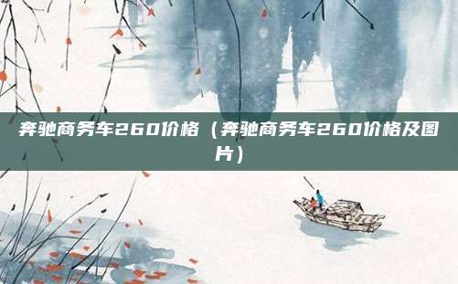 奔驰商务车260价格(奔驰商务车260价格及图片)