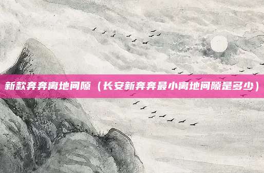 新款奔奔离地间隙(长安新奔奔最小离地间隙是多少)