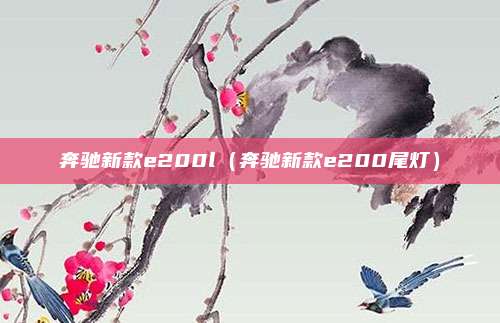 奔驰新款e200l（奔驰新款e200尾灯）