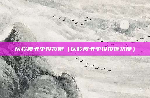 庆铃皮卡中控按键（庆铃皮卡中控按键功能）