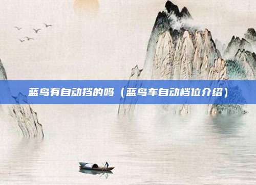 蓝鸟有自动挡的吗（蓝鸟车自动档位介绍）