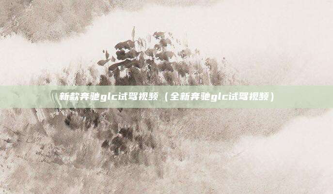 新款奔驰glc试驾视频（全新奔驰glc试驾视频）